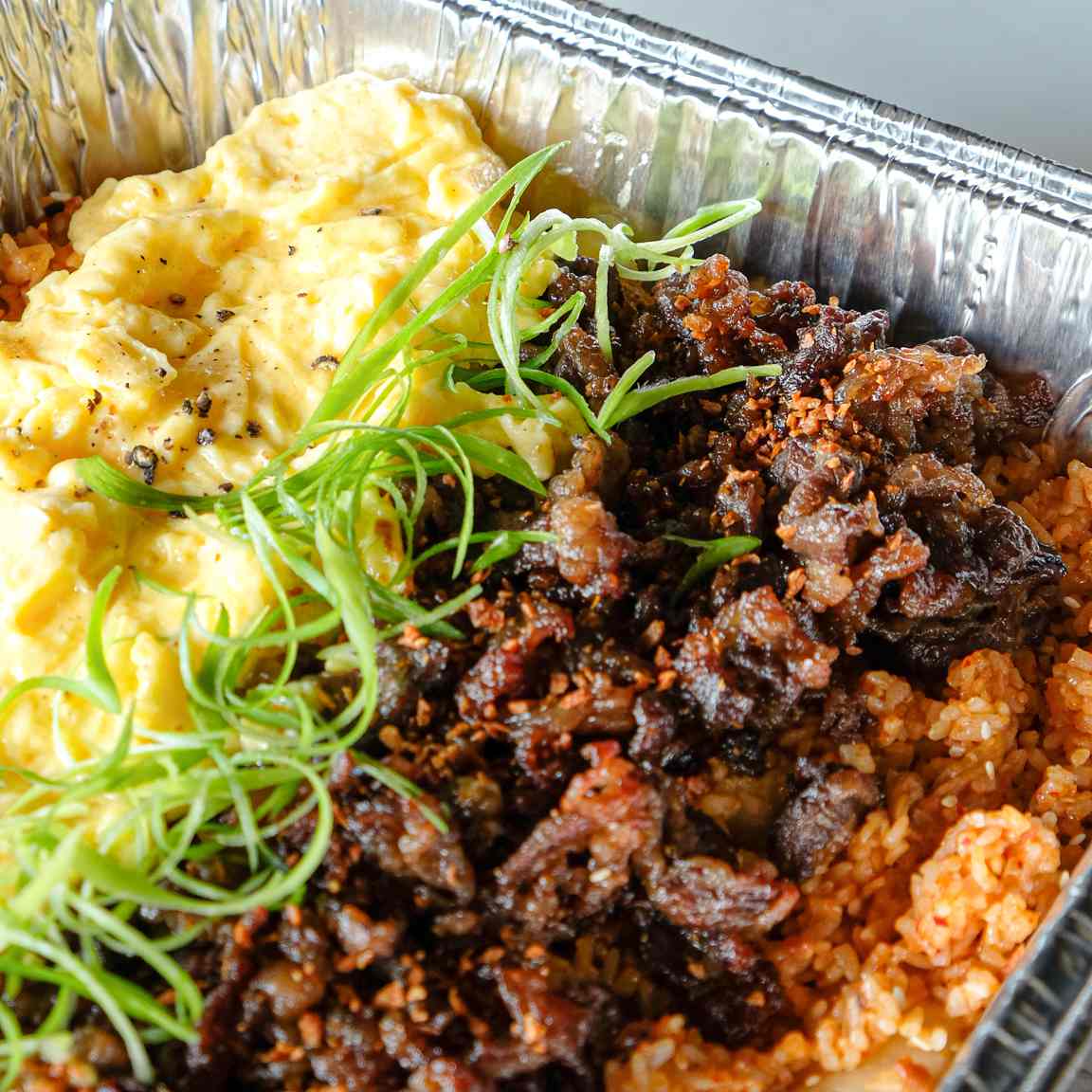 Beef Tapa and Kimchi Fried Rice Party Tray